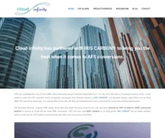 Cloudinfinity.co.za(Cloud Infinity) Screenshot