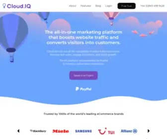 Cloudiq.com(Ecommerce Marketing Platform) Screenshot