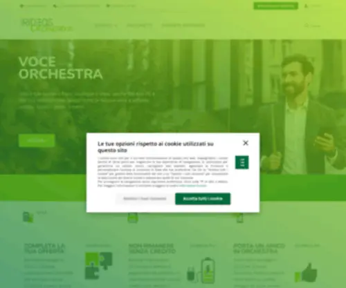 Clouditaliaorchestra.com(Orchestra) Screenshot