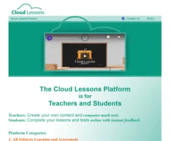 Cloudlessons.net(Cloud Lessons) Screenshot