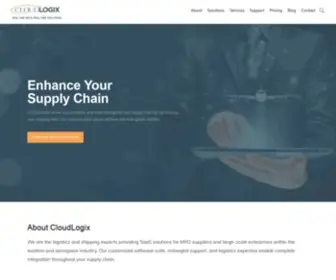 Cloudlogix.com(Centralized Supply Chain Data) Screenshot