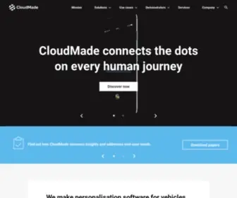 Cloudmade.com(API) Screenshot