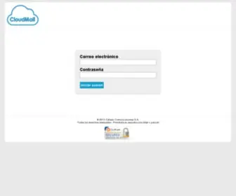 Cloudmail.com.co(Cloudmail) Screenshot