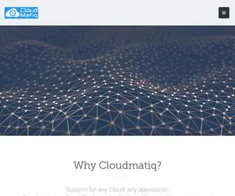 Cloudmatiq.com(CloudMatiq Smart Process Automation Solutions) Screenshot