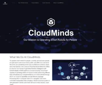 Cloudminds.com(CloudMinds Technology) Screenshot