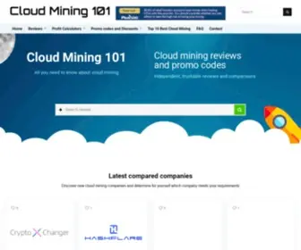 Cloudmining101.com(Cloud Mining reviews and promo codes) Screenshot