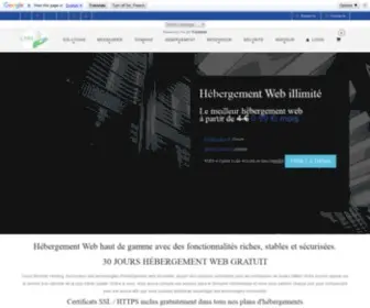 Cloudmonsterhost.com(Hébergement site internet) Screenshot