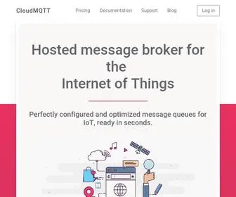 CloudmqTt.com(Hosted message broker for the Internet of Things) Screenshot
