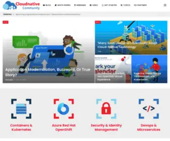 Cloudnativecommunity.com(Kennisportal) Screenshot