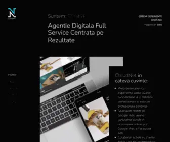 Cloudnet.ro(Web design Cluj) Screenshot