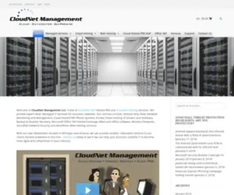 Cloudnetmanagement.com(Managed Network Services) Screenshot