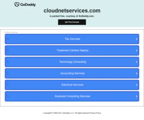 Cloudnetservices.com(Just another WordPress site) Screenshot