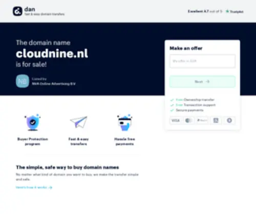 Cloudnine.nl(Cloud Nine Pulling Team Netherlands) Screenshot