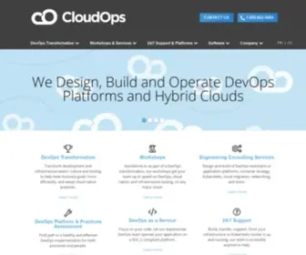 Cloudops.com(DevOps & cloud native platforms & practices) Screenshot