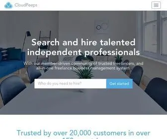Cloudpeeps.com(Cloudpeeps) Screenshot