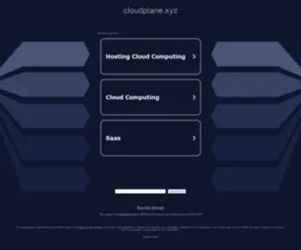 Cloudplane.xyz(See relevant content for) Screenshot