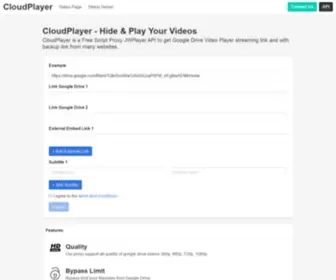 Cloudplayer.online(Cloudplayer online) Screenshot