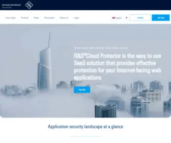 Cloudprotector.com(UBIKA Cloud Protector) Screenshot