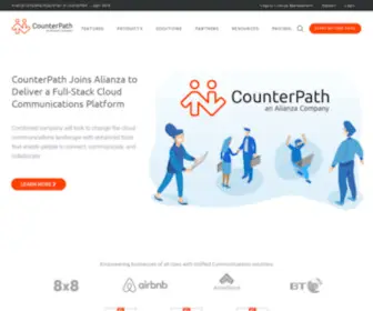 Cloudprovisioning.com(CounterPath) Screenshot