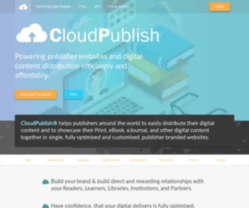 Cloudpublish.co.uk(Cloudpublish) Screenshot