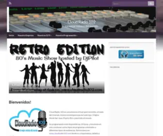 Cloudradio102.com(Cloud Radio 102) Screenshot