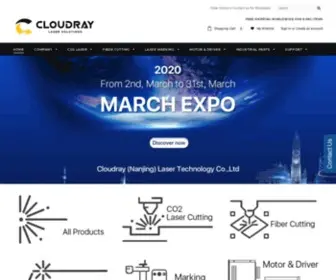 Cloudraylaser.com(Cloudray Laser) Screenshot