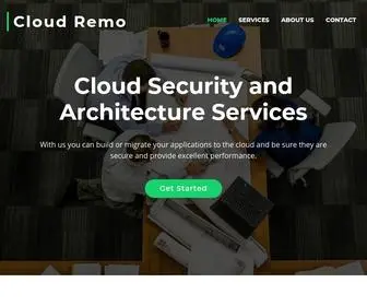 Cloudremo.com(BizPage Bootstrap Template) Screenshot