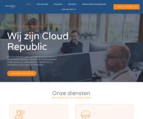Cloudrepublic.nl(Cloud Republic) Screenshot