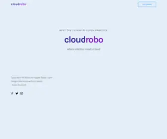 Cloudrobo.net(cloudrobo) Screenshot