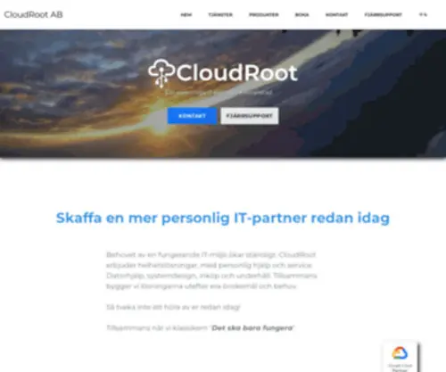 Cloudroot.se(Cloudroot) Screenshot