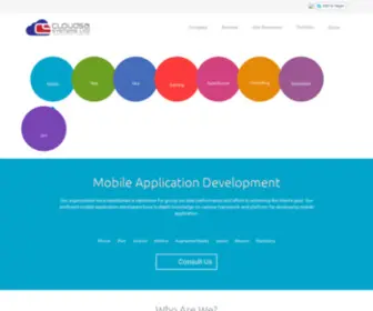 Cloudsasystems.com(Software, Mobile & Website Development Company) Screenshot