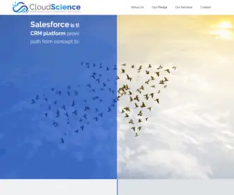 Cloudscience.se(Saleforce Consulting Boutique) Screenshot