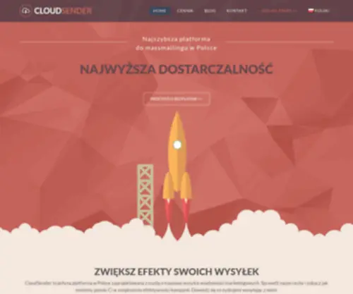 Cloudsender.pl(Platforma do masowej wysyłki E) Screenshot