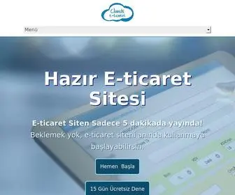 Cloudseticaret.com(E-ticaret Yaz) Screenshot