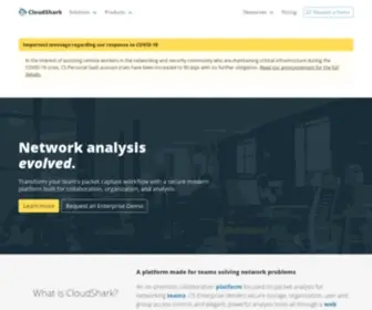 Cloudshark.org(Network Analysis Evolved) Screenshot
