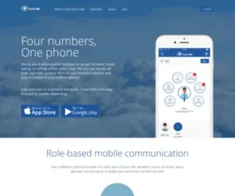 Cloudsimapp.com(The Cloud SIM app) Screenshot