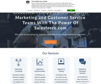 Cloudsmart.co.uk(Salesforce Implementation) Screenshot