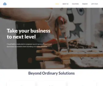 Cloudsolify.com(Take Your Business to Next Level) Screenshot