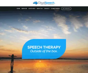 Cloudspeech.com(Online Therapy) Screenshot