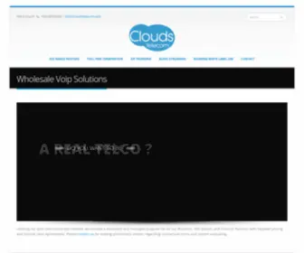 Cloudstelecom.com(Wholesale Voip Solutions) Screenshot