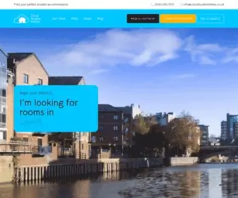 Cloudstudenthomes.co.uk(Perfect student accomodation) Screenshot