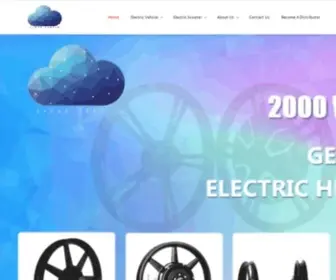 Cloudsurfer.in(India's #1 Electric Vehicle MOTOR Manufacturer and Supplier) Screenshot