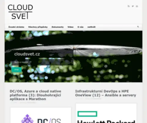 Cloudsvet.cz(Cloudsvět) Screenshot