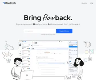 Cloudsynth.com(Inbox For Teams) Screenshot