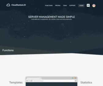 Cloudsystem.io(Minecraft CloudSystem) Screenshot