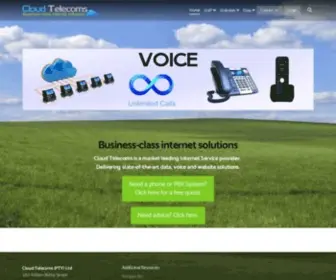 Cloudtelecoms.co.za(Cloud Telecoms) Screenshot