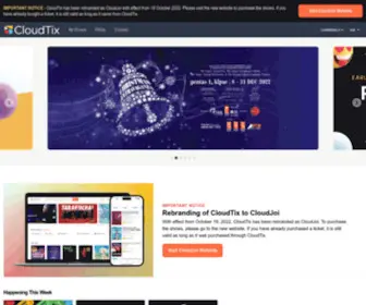 Cloudtix.co(Theatre) Screenshot