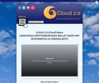 Cloudtoken-Cto.com(Bewertung Cloud 2.0 (Cloud Token)) Screenshot