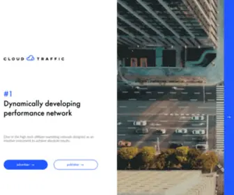 Cloudtraffic.network(Cloud Traffic) Screenshot