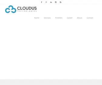 Cloudustechnologies.com(Cloudus Technologies) Screenshot